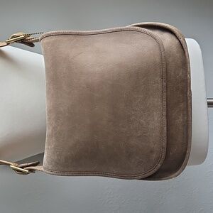 COACH 1970s Knapsac #9030 with Metal Tag Leather Bag